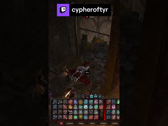 Me forgetting you can't speak with dead if you decapitate them. | cypheroftyr on #Twitch