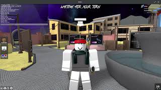 Let's roll into MM2. She is finally teaching me @macsincamelia1832 #roblox #murdermystery2