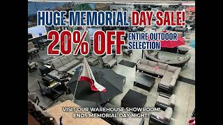MEMORIAL DAY BIG SALE! SAVE 20% OFF!