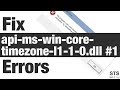 How to Fix api-ms-win-core-timezone-l1-1-0.dll Error Method #1