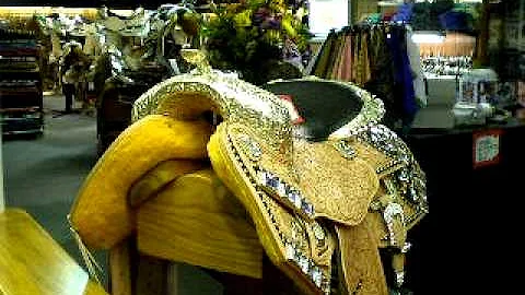 Phil Harris Show Saddle at the AQHA Congress