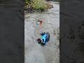Aquatic Adventure: Truck Dives Deep! #rctrophy #rcadventure #mudmadness #trx4 #offroad