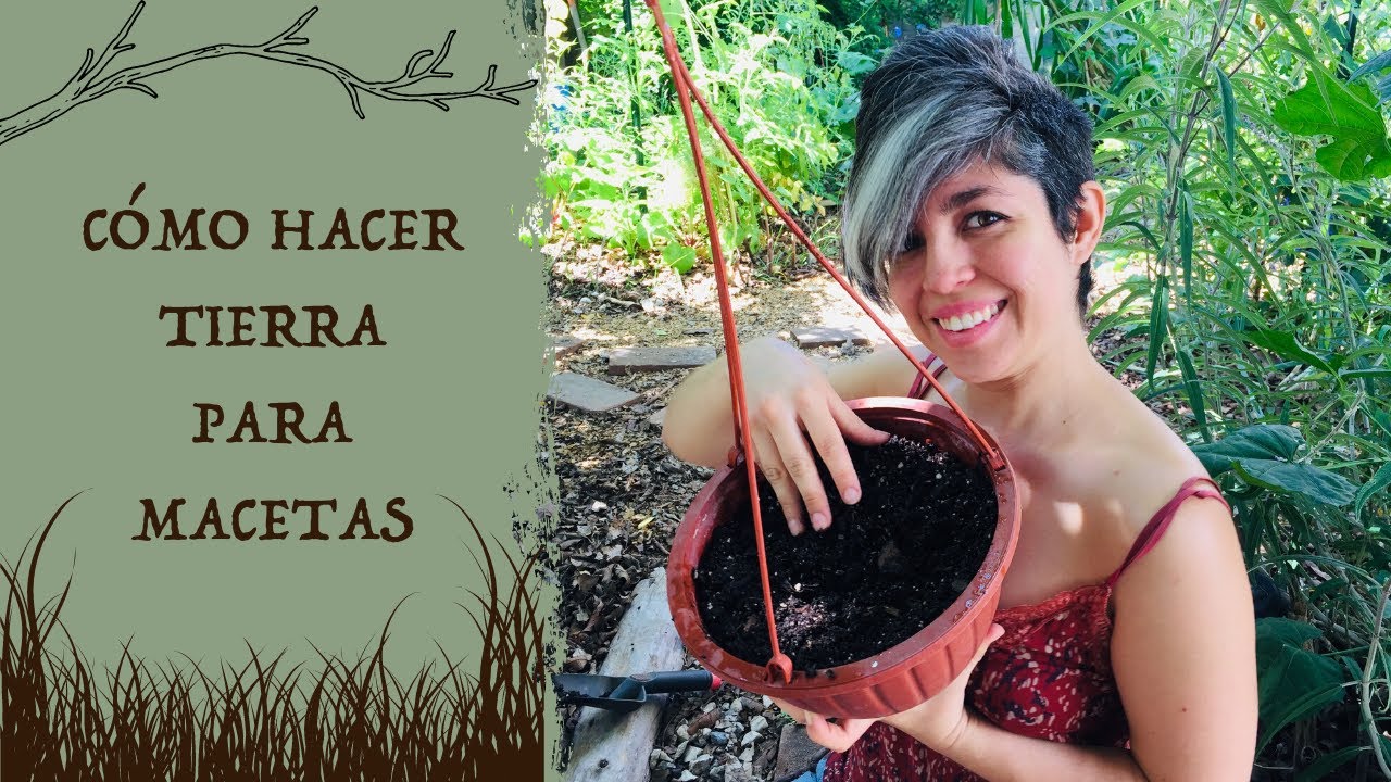 Cómo preparar tu propia tierra para macetas