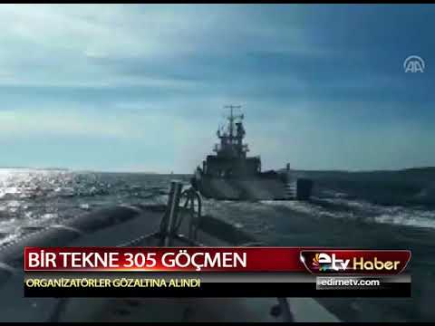 BİR TEKNE 305 GÖÇMEN