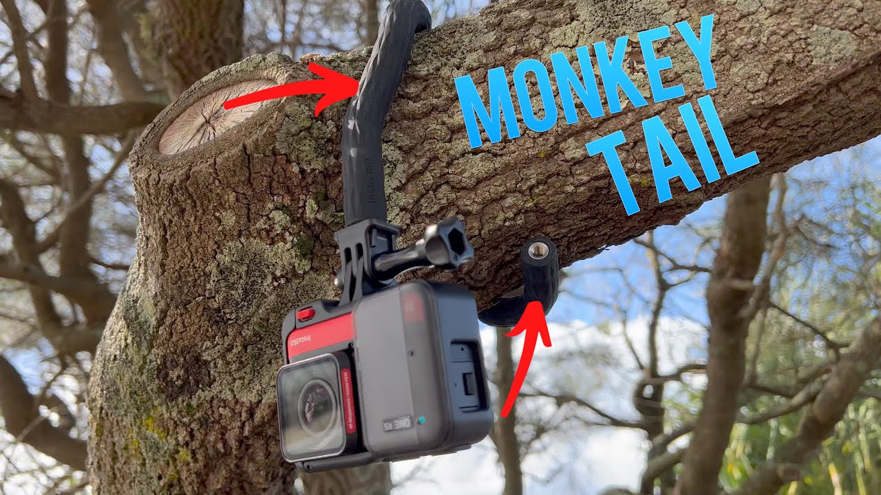 Awesome Accessory for any Action Cam  Monkey Tail from Insta360 