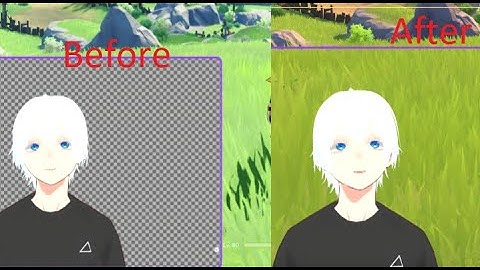 How to eliminate Vseeface transparency background on Twitch studio