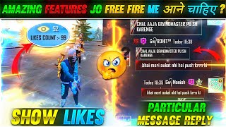 AMAZING GAME FEATURES THAT NEED TO ADD😨🔥|| GARENA FREE FIRE🤯 #2