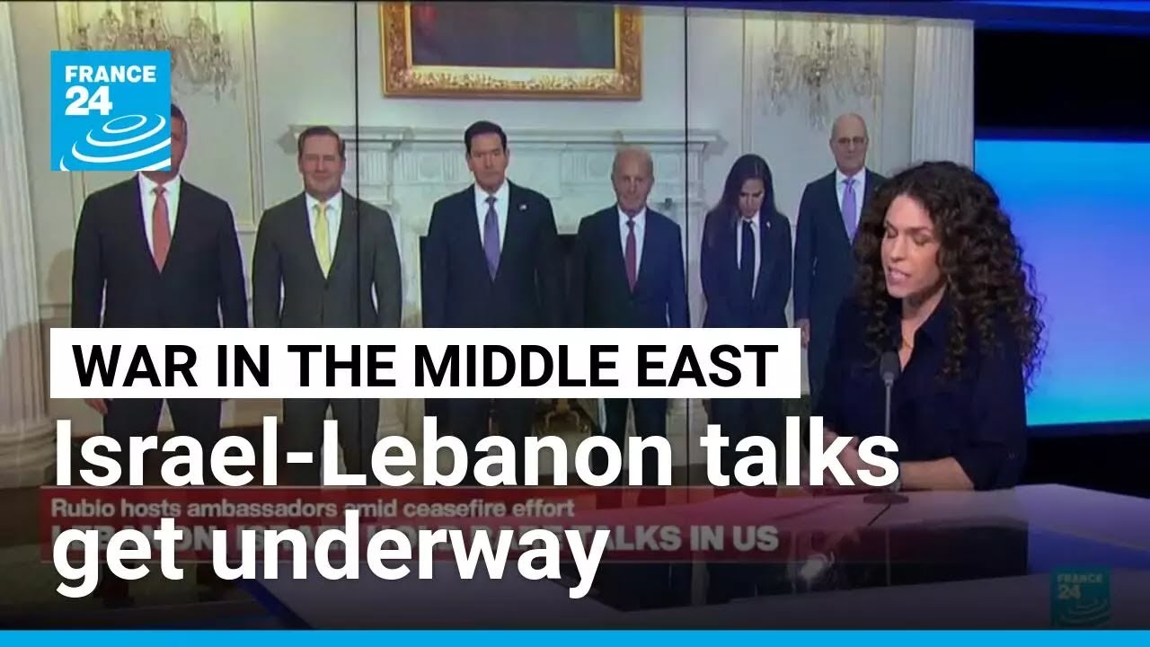 Rubio hosts Israeli, Lebanese envoys as talks begin in Washington • FRANCE 24 English