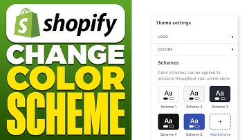 How To Change Color Scheme In Shopify (2025)