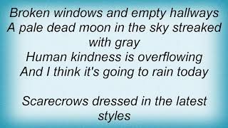 Video thumbnail of "Katie Melua - I Think Its Going To Rain Today Lyrics"