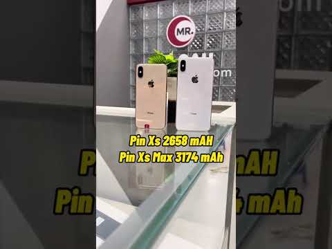 So Sánh Pin Xs Và Xs Max - So sánh iPhone Xs và iPhone Xs Max của bạn Phong đặt hoả tốc ở tik.tokk MRCAU