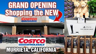 COSTCO Shopping at a NEW Store GRAND OPENING in Murrieta California New Merchandise