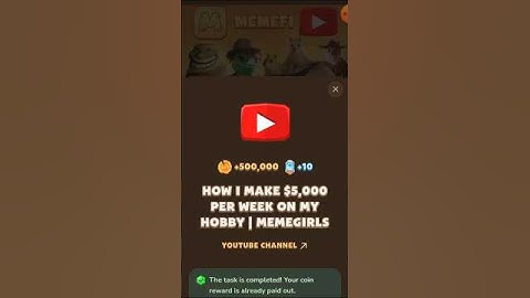 How I make $5,000 per week on my hobby memefi video secret code | 3-4 September Memefi secret code