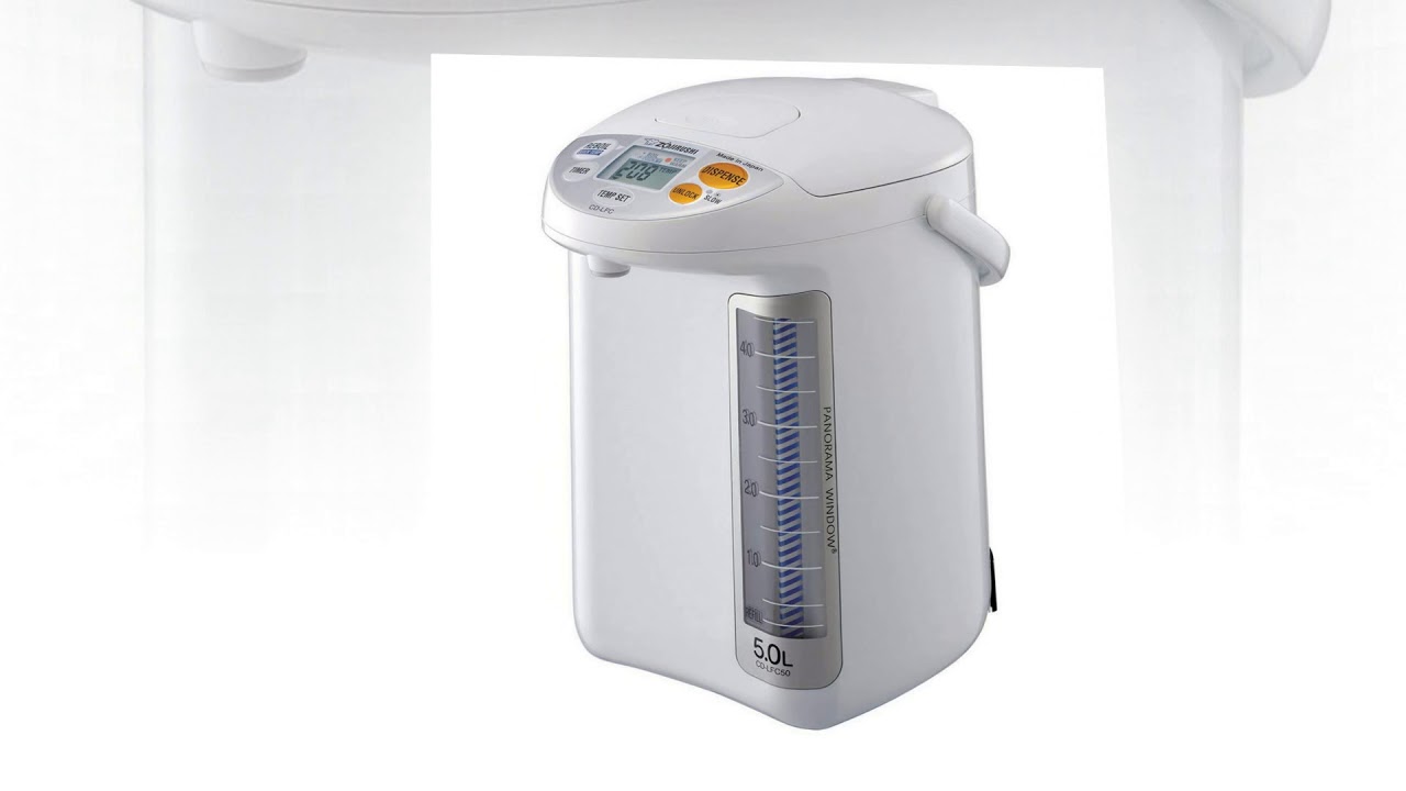 Zojirushi CD-LFC30 Panorama Window Micom Water Boiler and Warmer, 101  oz/3.0 L, White