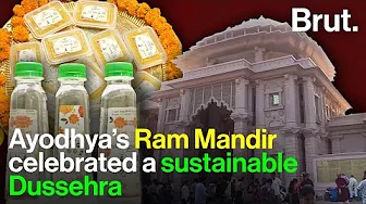 Ayodhya’s Ram Mandir celebrated a sustainable Dussehra: In Collaboration with Balrampur Bioyug