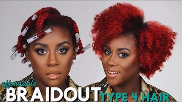 Back to the Basics: Affordable Natural Hair Braid & Curl Tutorial using Curls Unleashed