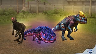 clearing PVP arena with these three powerful dinosaurs in - Jurassic World Game!