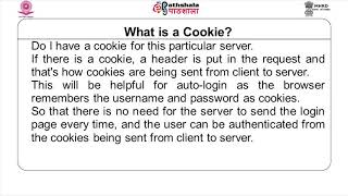 Cookies and Sessions