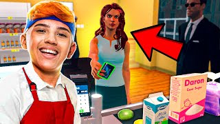 ROUBEI OS CLIENTES DO MEU SUPERMERCADO!! 🛒(SuperMarket Simulator)