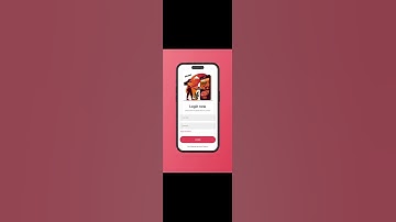 How to make an attractive #login #screen #flutter #shorts #coding #flutterchallenge #flutteruidesign