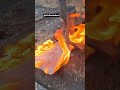 how a blacksmith bends a hoe handle.  #pandaibesi #kerajinanbesi #seni