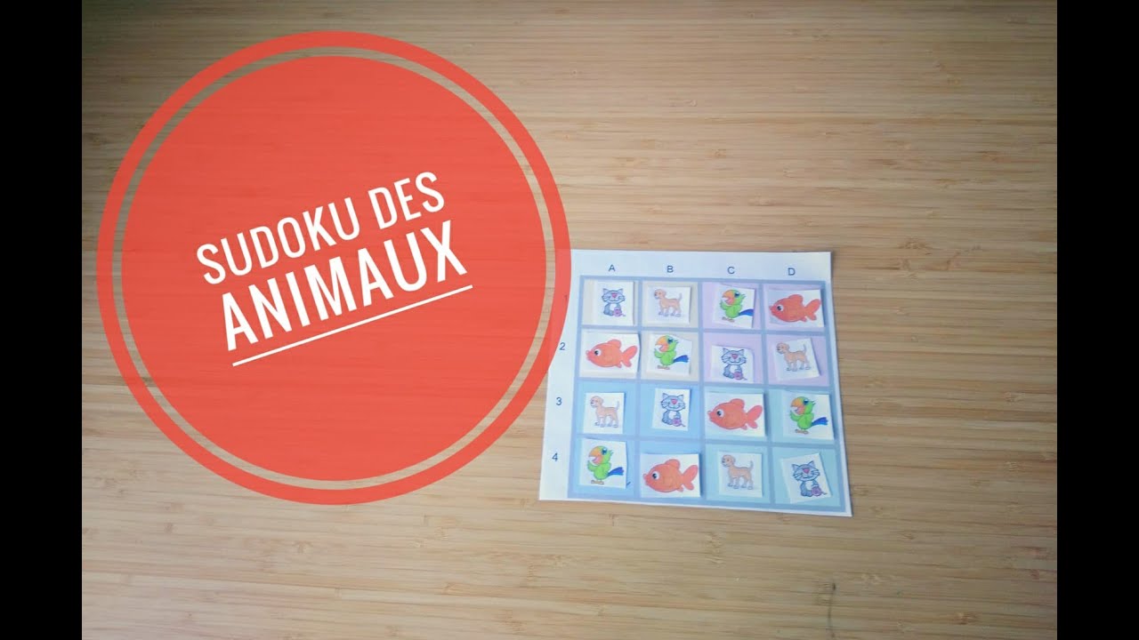 Le Sudoku Des Animaux YouTube