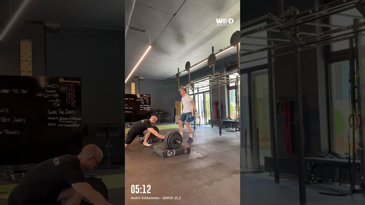 Andrii Soldatenko - Masters 35+ Austrian Throwdown 2025 WOD 25.2