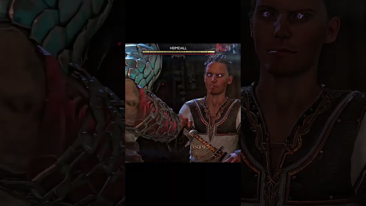 Heimdall Thought No One Can Touch Him Untill He Met KRATOS God Of War Ragnar K Shorts