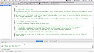 5.17. (Part 2) Rock, Paper, Scissors Game - Java screenshot 3