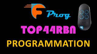 CAME TOP44RBN remote control programming