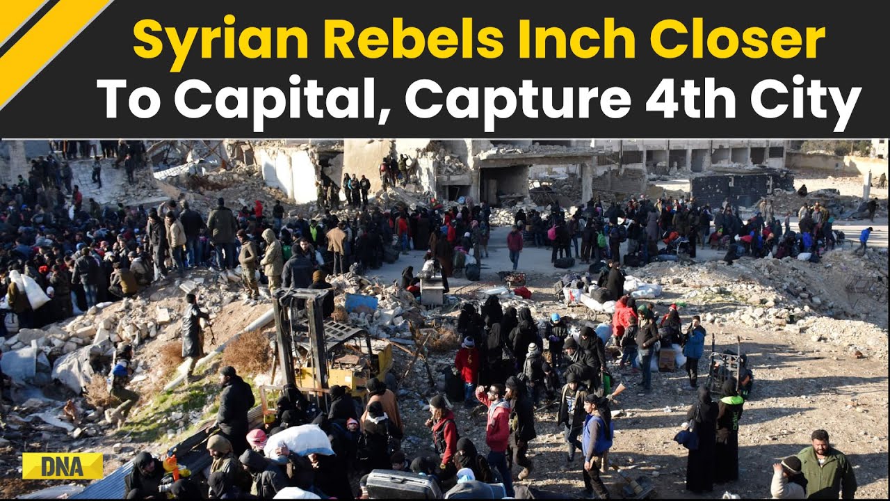 Syria Latest News: Rebels Capture Fourth City In Less Than 2 Weeks, President Assad's Grip Weakens