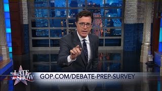 You Should Definitely Take the Donald Trump Debate Prep Survey