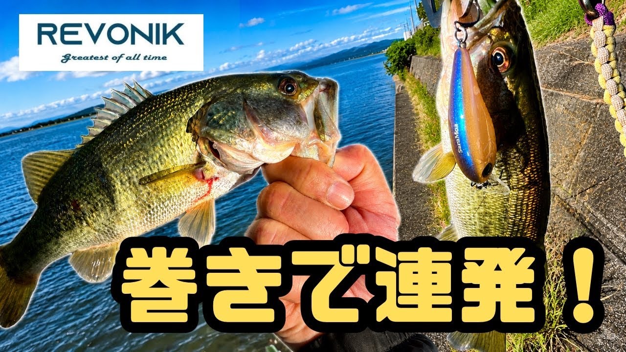 【バスフィッシング】レヴォニックのヴォルビートとサラモアでクランキング釣行！果たしてバスから反応があったのは！？