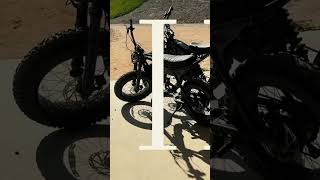 The font a little to big and the fire in the background #super73 #ebike #viral #automobile #bikelife
