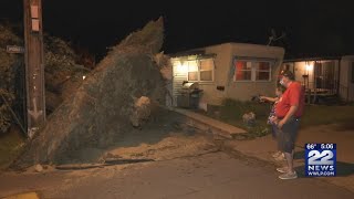 Aftermath: Tropical Storm Isaias leaves behind significant damage