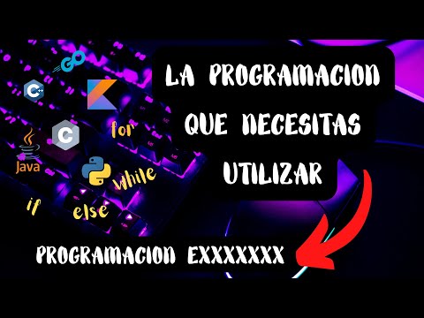 Video: ¿Qué es una construcción de programación?