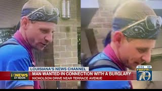 CRIME STOPPERS: Police attempt to ID man wanted for burglary