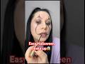 Easy Halloween make up😱 #unpacking #easymakeup #easyhalloweenmakeup #skincare #mukbang #funny