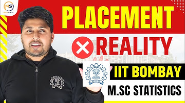 IIT BOMBAY M.Sc Statistics Placement Reality | Mathstats @8810409392