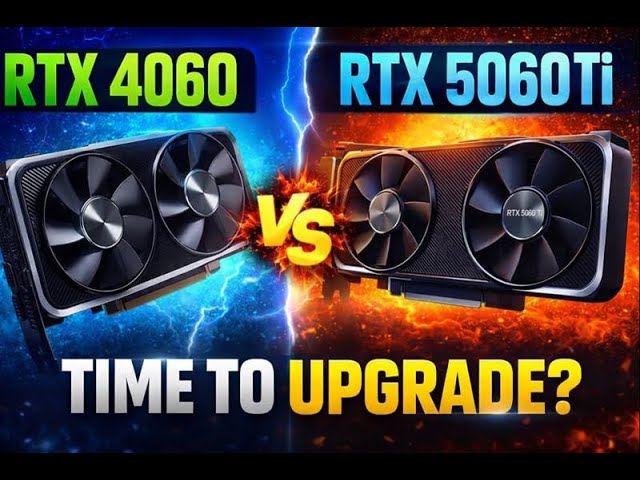 Comparing the RTX5060ti to RTX4060 for Local AI - YouTube
