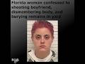 Bay County Sheriff's Office arrests woman who admitted to shooting boyfriend while he was sleeping