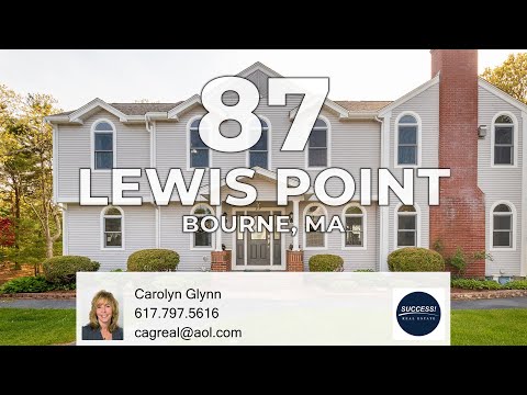 87 Lewis Point Road, Bourne, MA home video tour