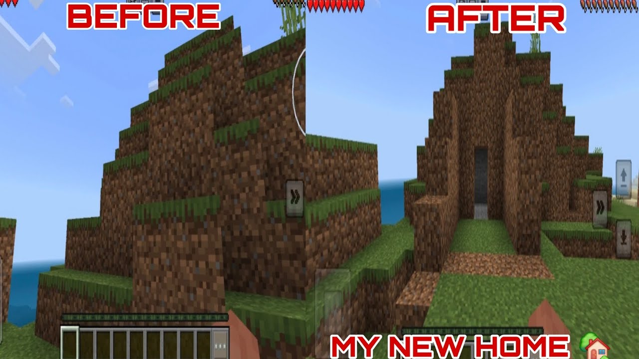 Today I Played Minecraft for the first time /My New Home!!#minecraft ...