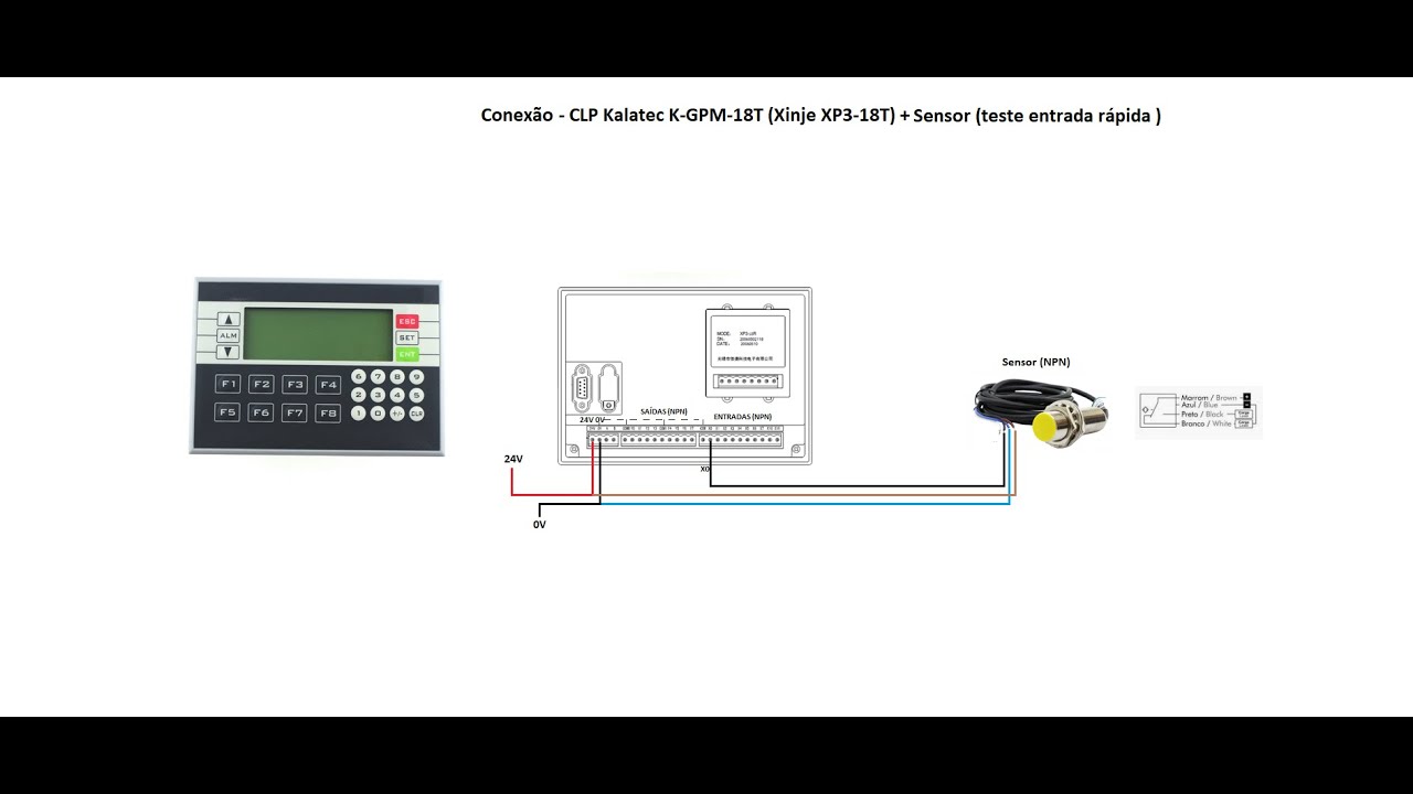 ModBus RTU, Xinje XP3-18T (K GPM-18T) + Inversor Delta VFD-L - YouTube