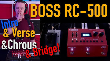 BOSS RC-500 Loop Station - Intro & Verse & Chorus & Bridge! - Single Mode
