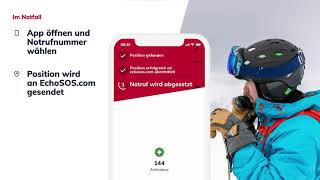 EchoSOS die Notfall-App – Notruf mit Standortübermittlung screenshot 1