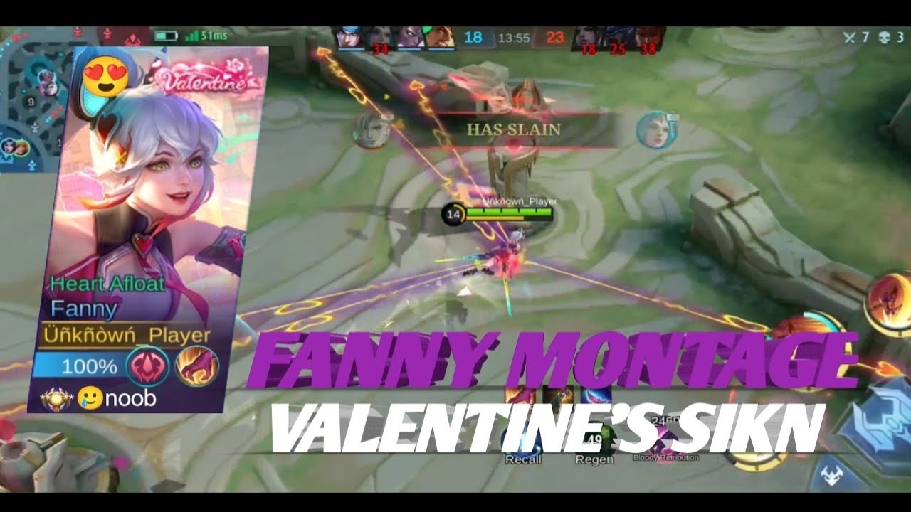Heart Afloat FANNY MONTAGE |Heart afloat gaming| mlbb #8 - YouTube