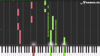 Video thumbnail of "One Republic feat. Timbaland - Apologize Piano Tutorial  (Synthesia + Sheets + MIDI)"