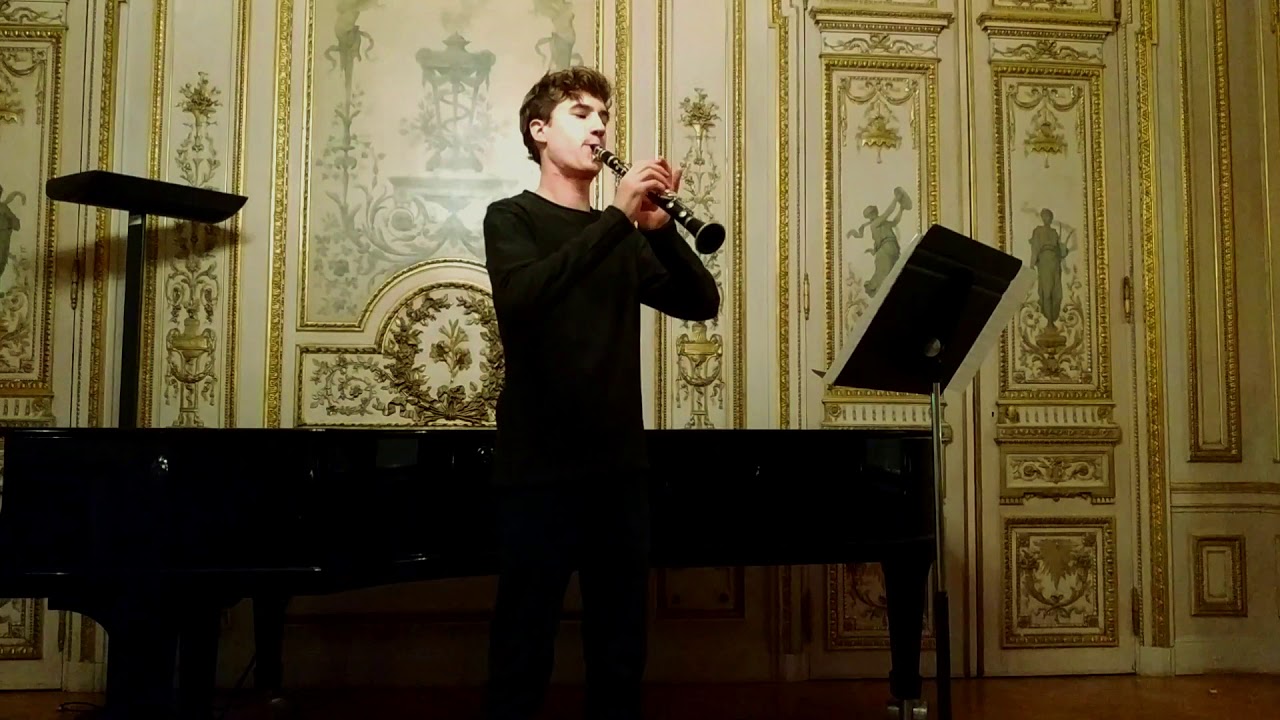 I. Stravinsky Three pieces for solo (Eb YouTube