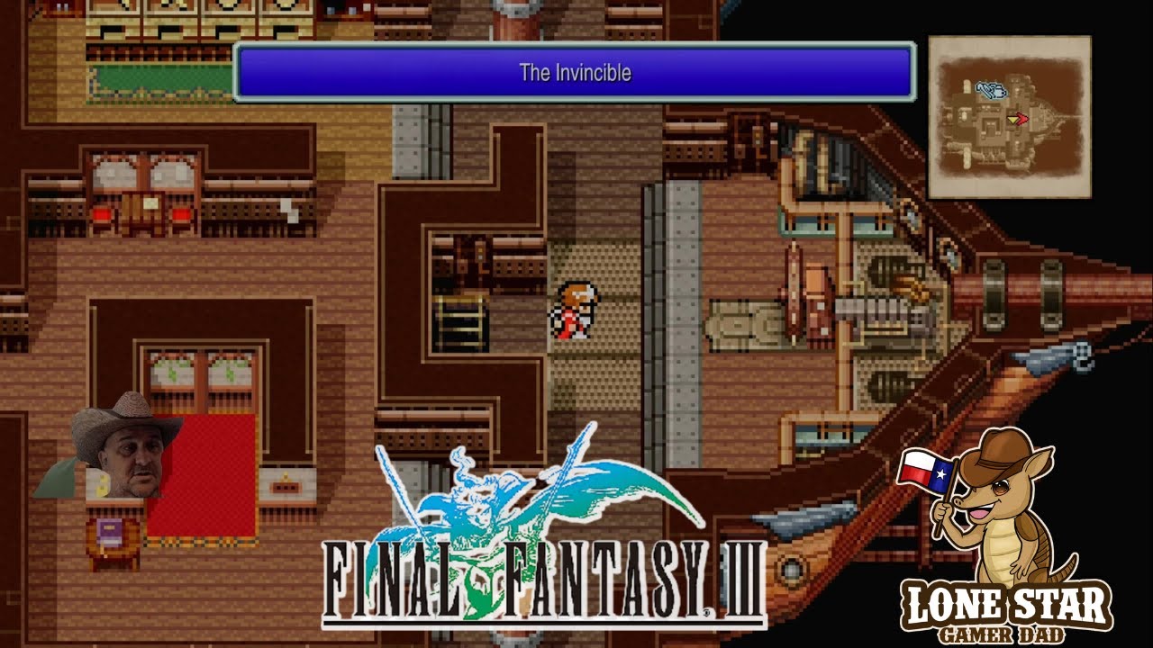Ff3 Invincible The Invincible | Final Fantasy 3 Part 12 - YouTube